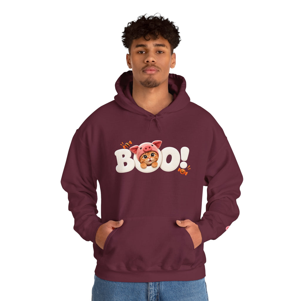Porky BOO! Halloween Unisex Hoodie
