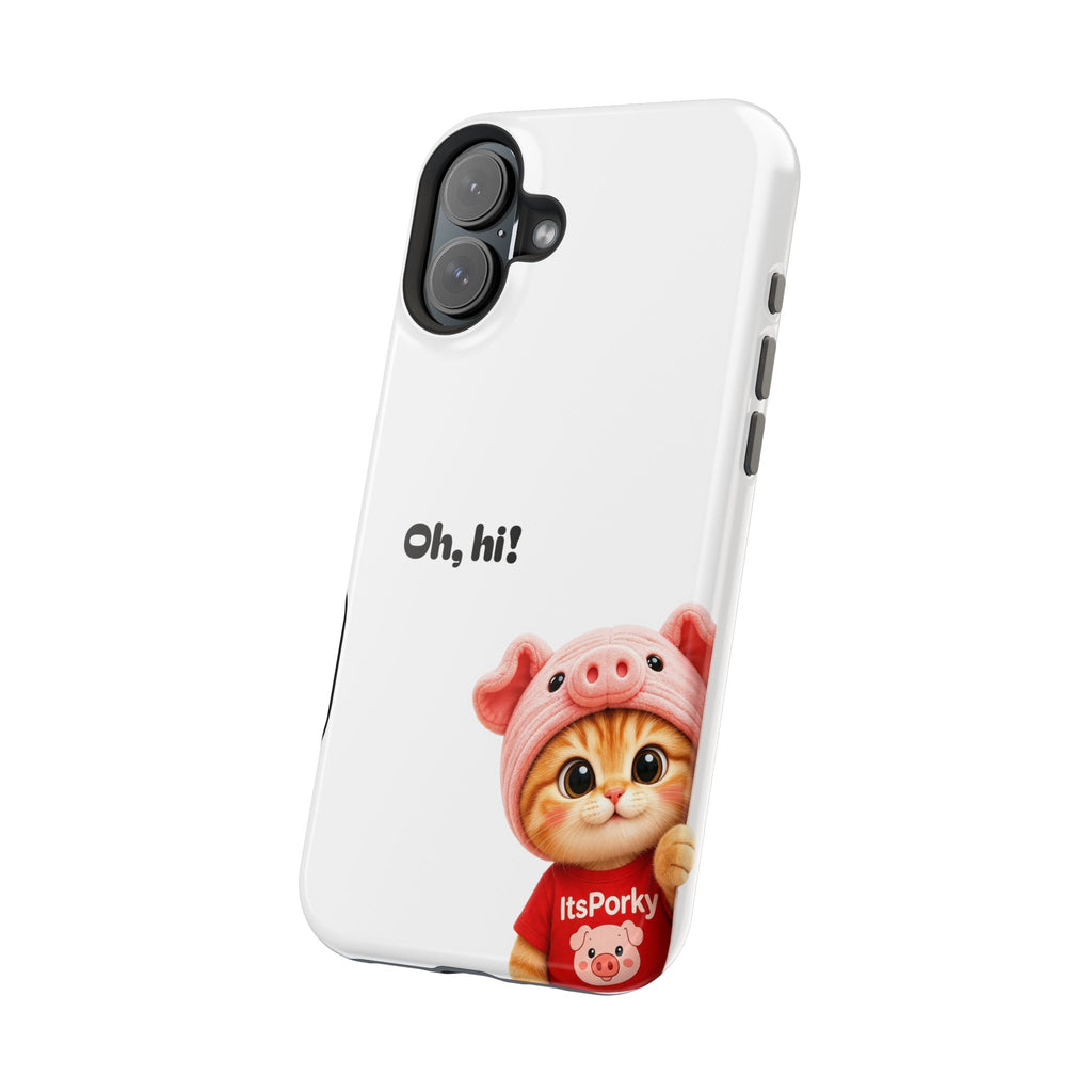 "Oh, hi!" Magnetic Impact‑Resistant Case