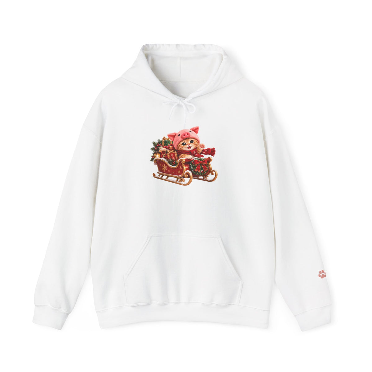 Porky's Christmas Sleigh – Unisex Christmas Hoodie