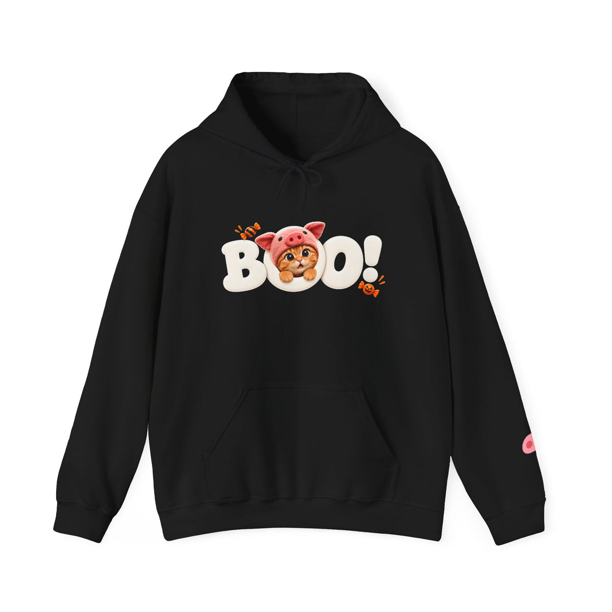 Porky BOO! Halloween Unisex Hoodie