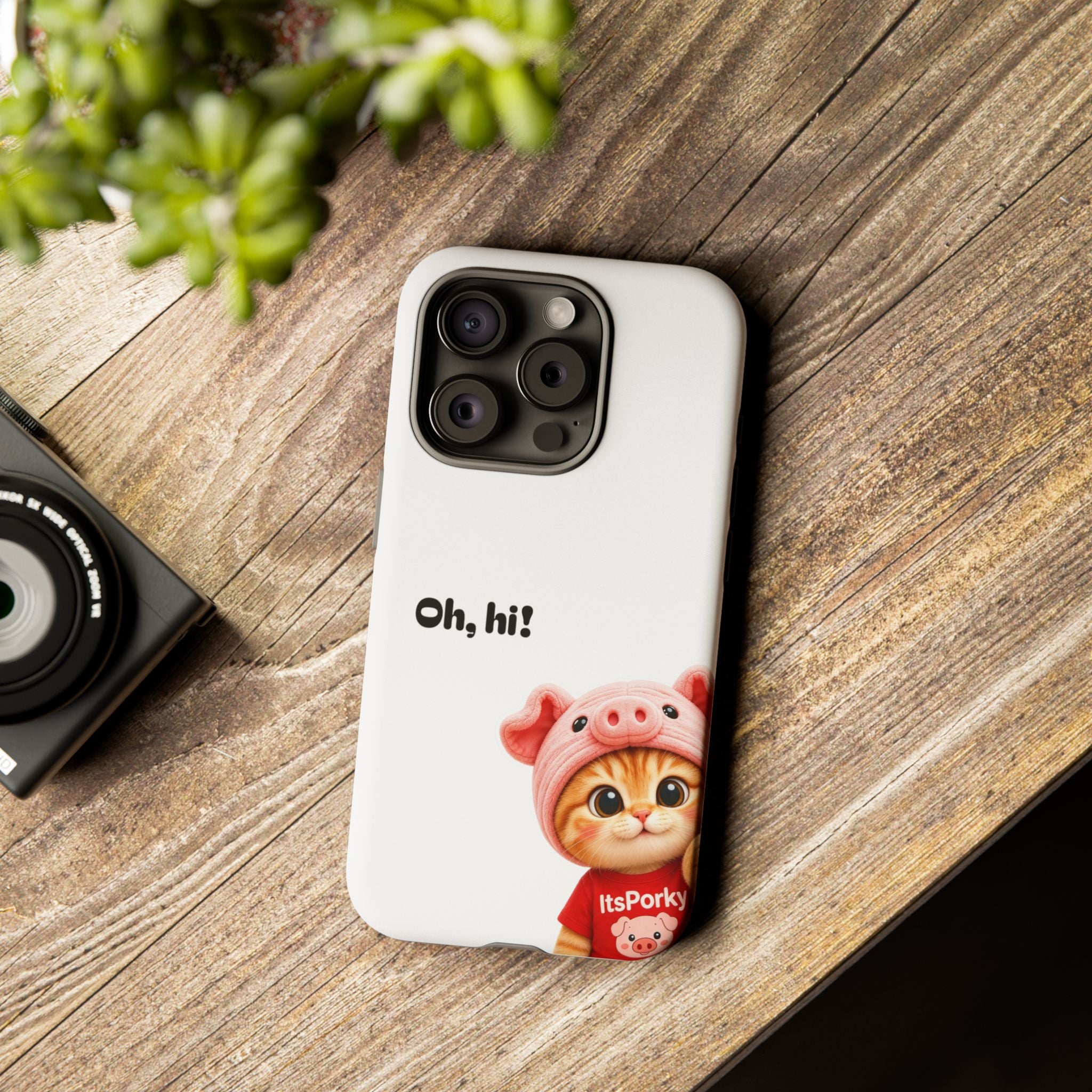 "Oh, hi!" Phone Case — Protective iPhone Cover