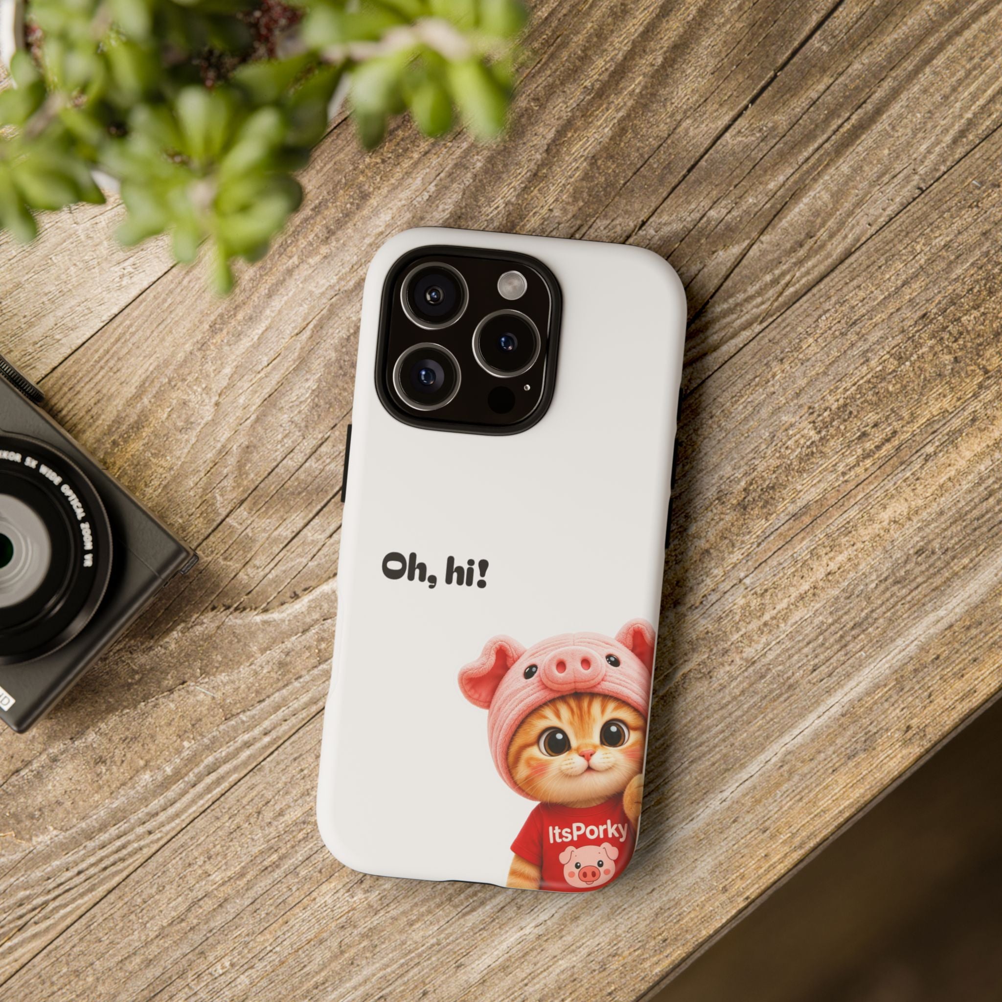 "Oh, hi!" Phone Case — Protective iPhone Cover