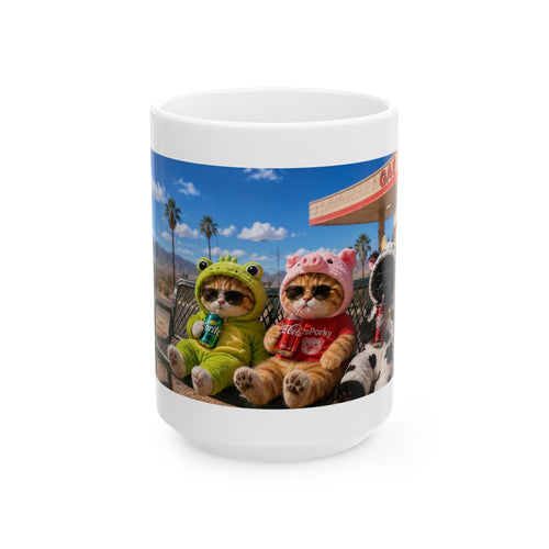 Road Trip Crew — White Ceramic Mug