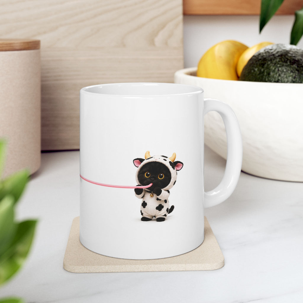 Who’s Drinking My Coffee? — Porky & MooMoo Mug