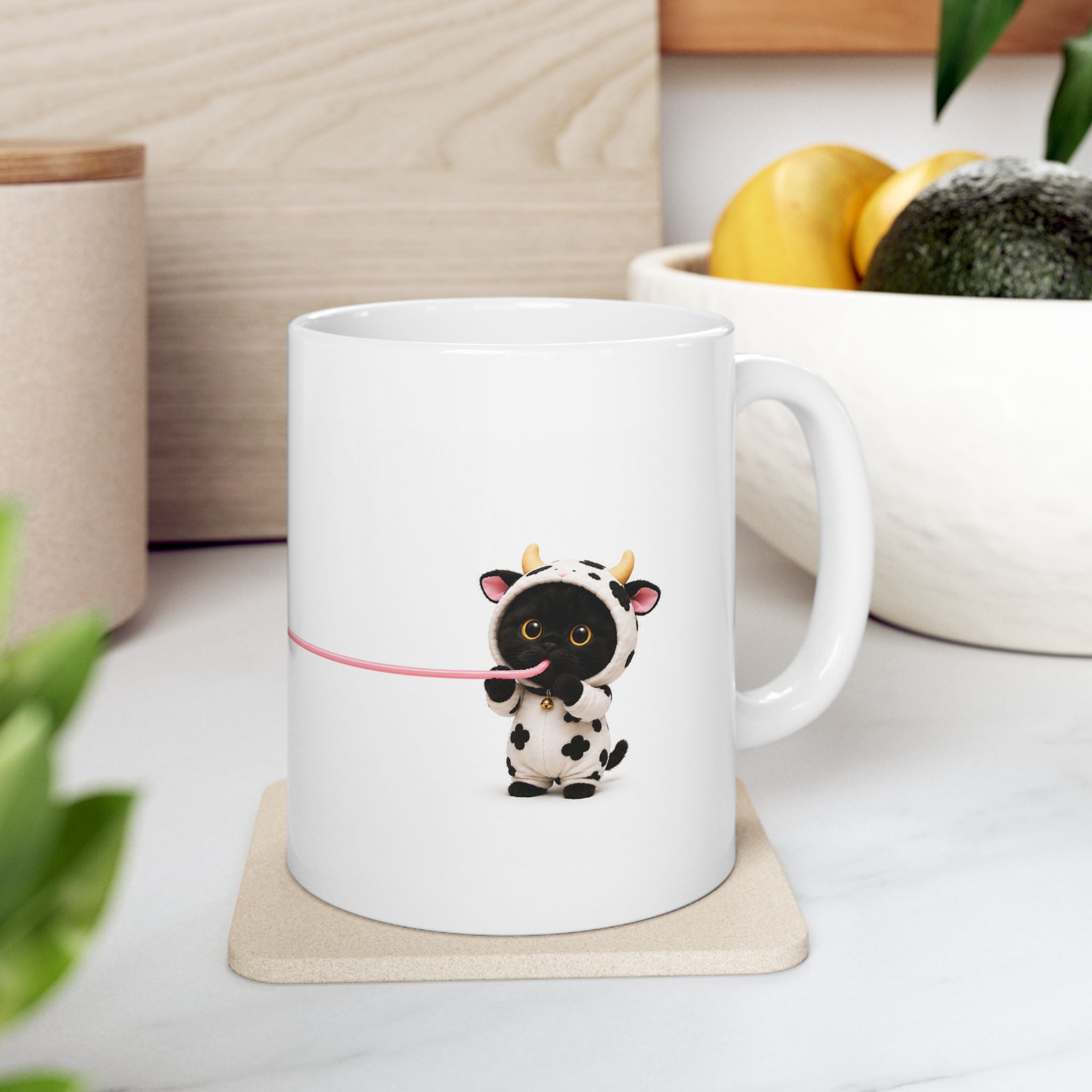 Who’s Drinking My Coffee? — Porky & MooMoo Mug