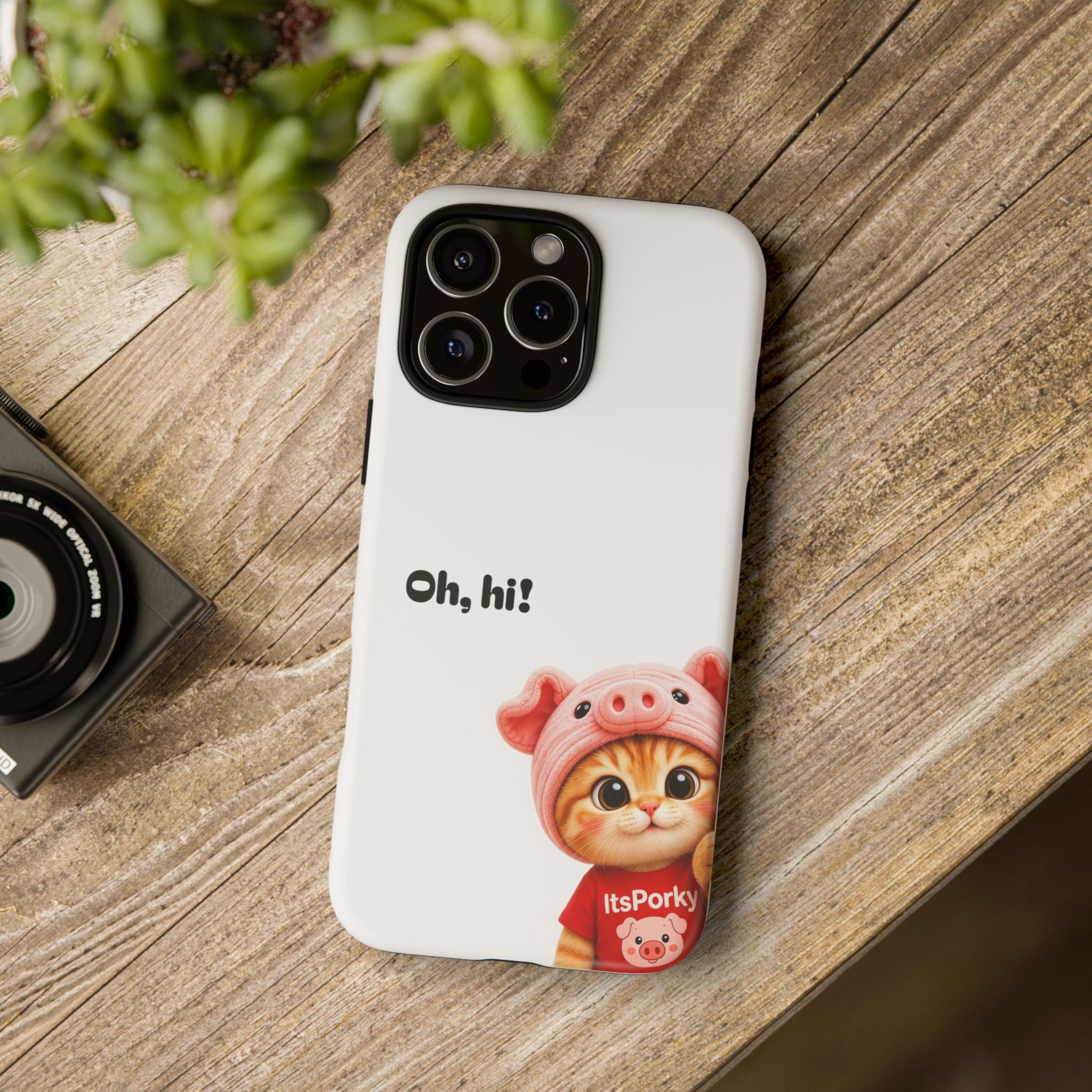 "Oh, hi!" Phone Case — Protective iPhone Cover