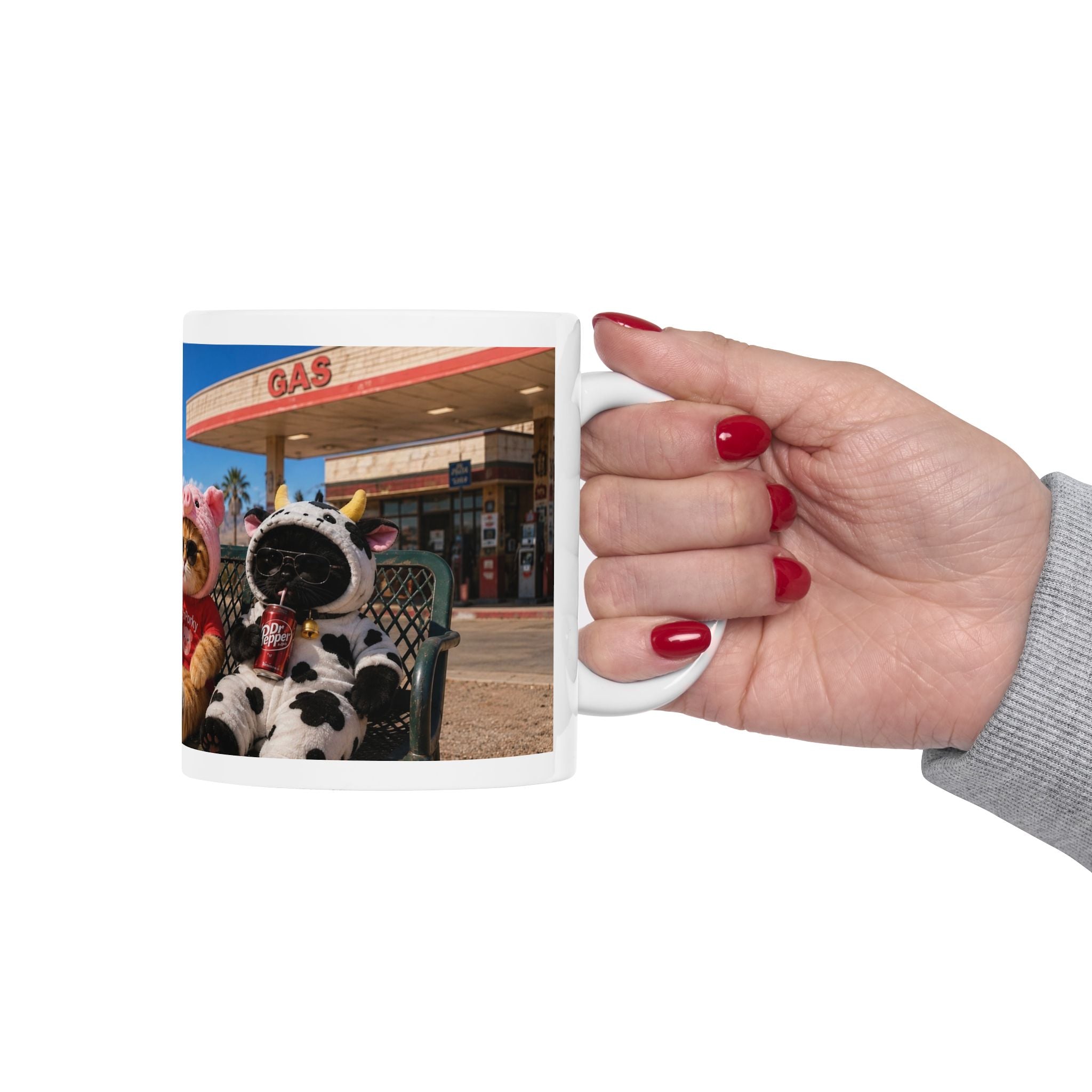 Road Trip Crew — White Ceramic Mug