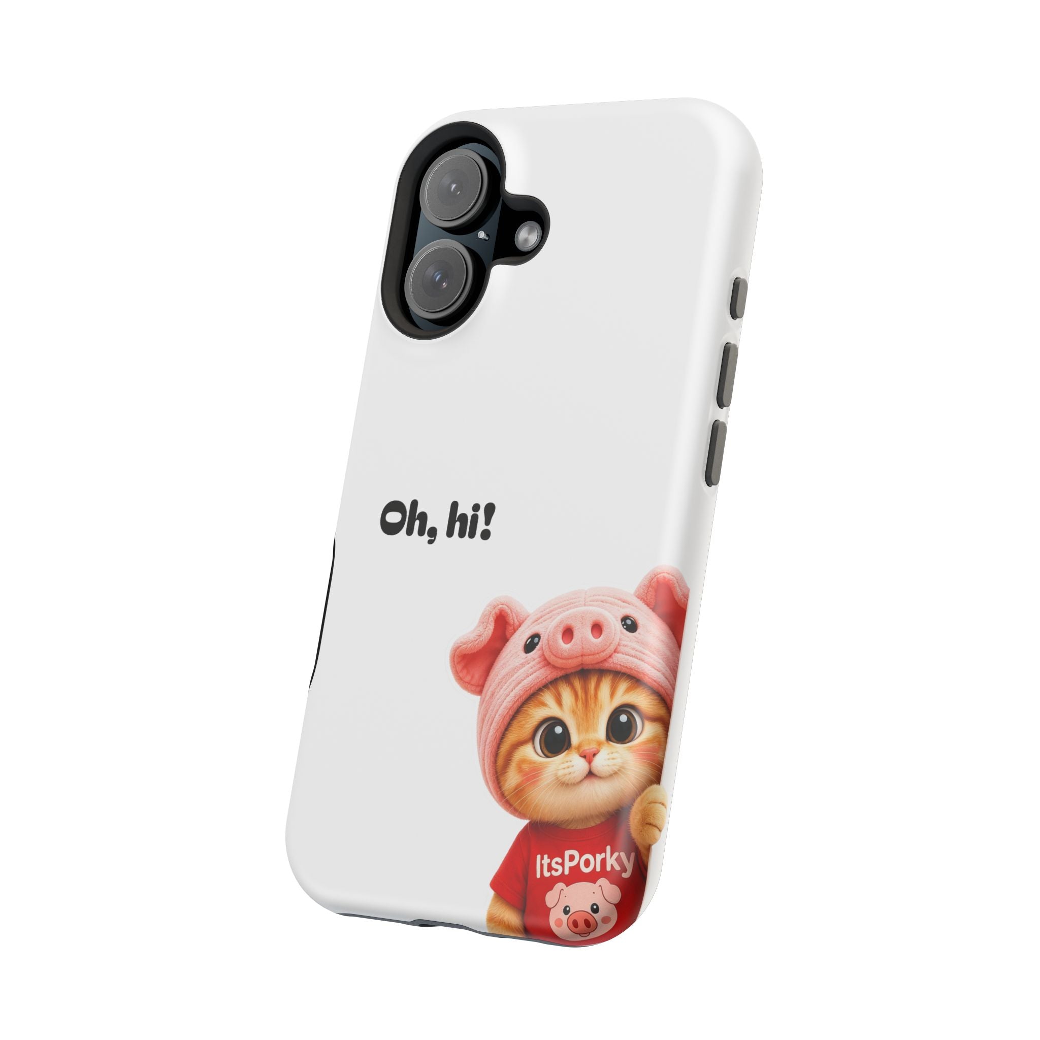 "Oh, hi!" Magnetic Impact‑Resistant Case