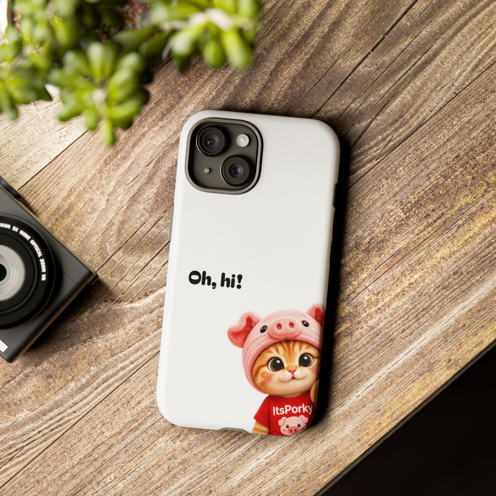"Oh, hi!" Phone Case — Protective iPhone Cover