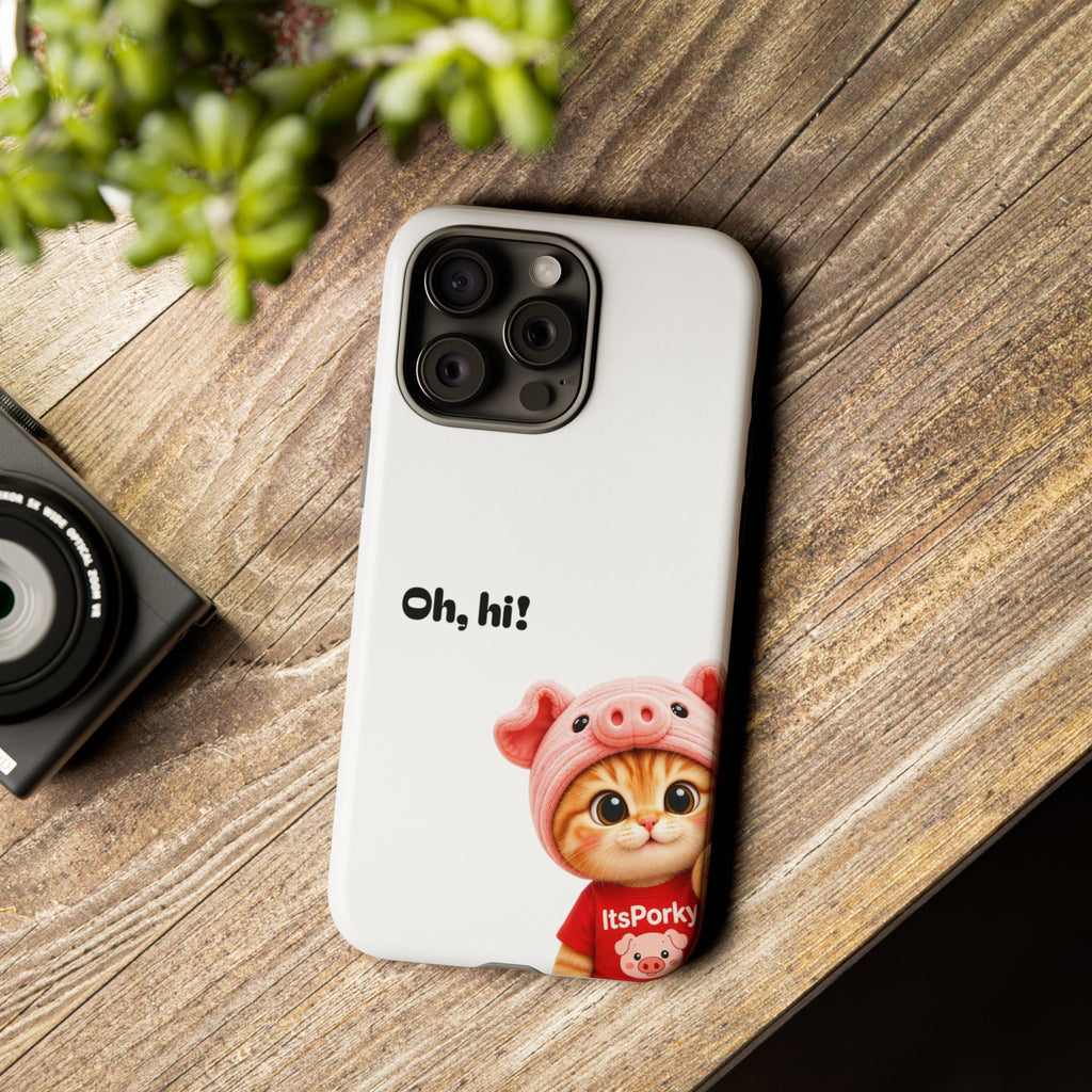 "Oh, hi!" Phone Case — Protective iPhone Cover