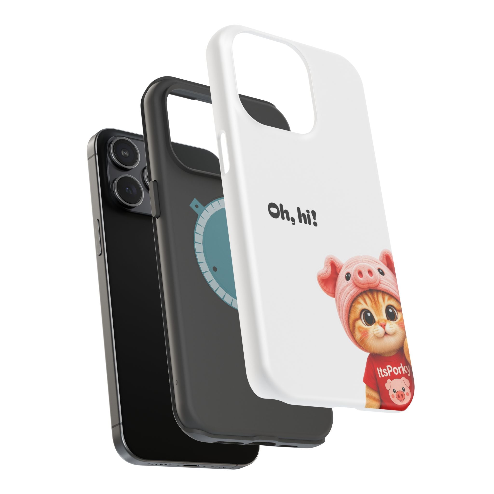 "Oh, hi!" Magnetic Impact‑Resistant Case