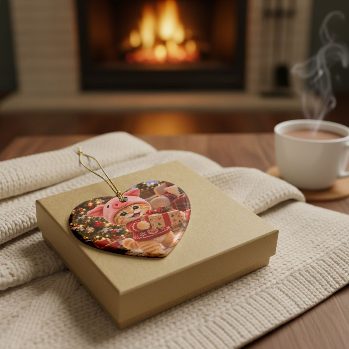 Porky's Christmas Magic Ornament – Double Sided