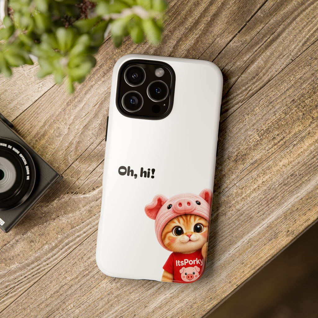 "Oh, hi!" Phone Case — Protective iPhone Cover