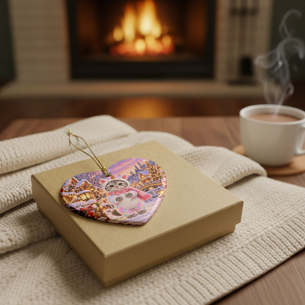 Uni's Christmas Magic Ornament – Double Sided