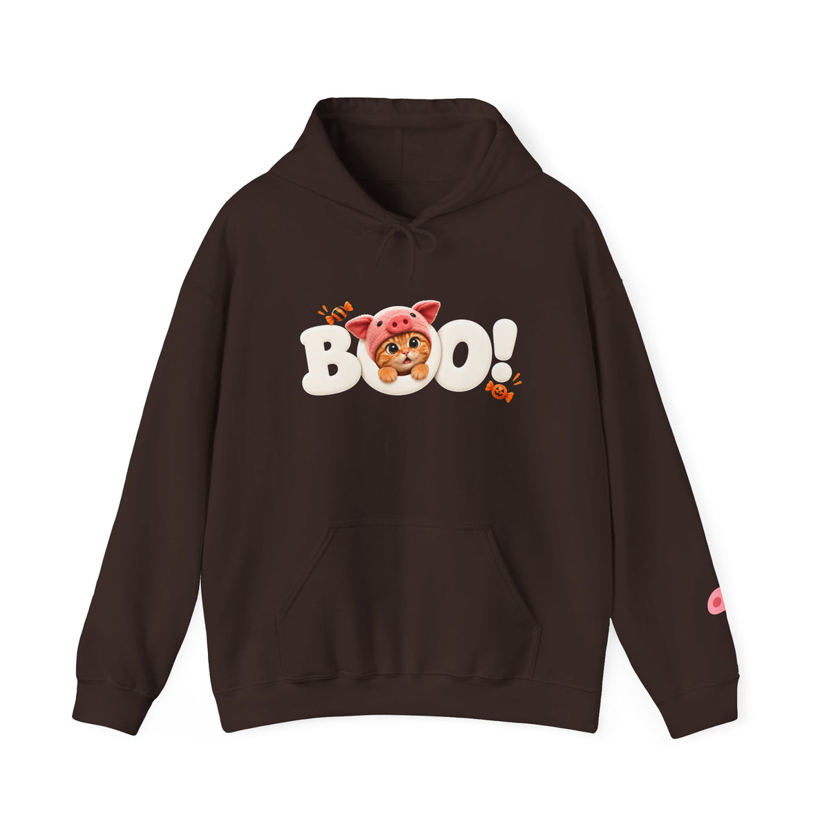 Porky BOO! Halloween Unisex Hoodie