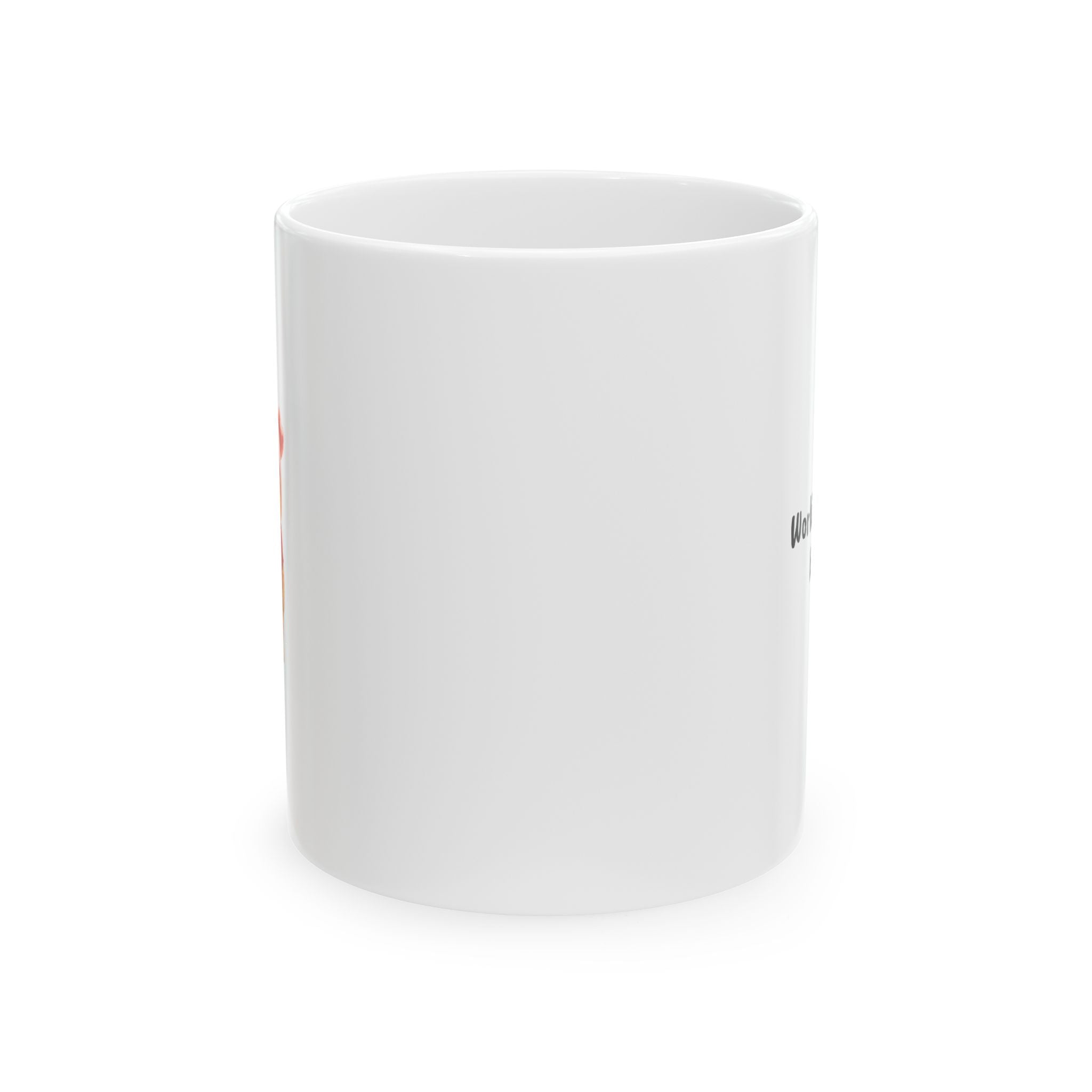Working Hard… Kinda — White Ceramic Mug