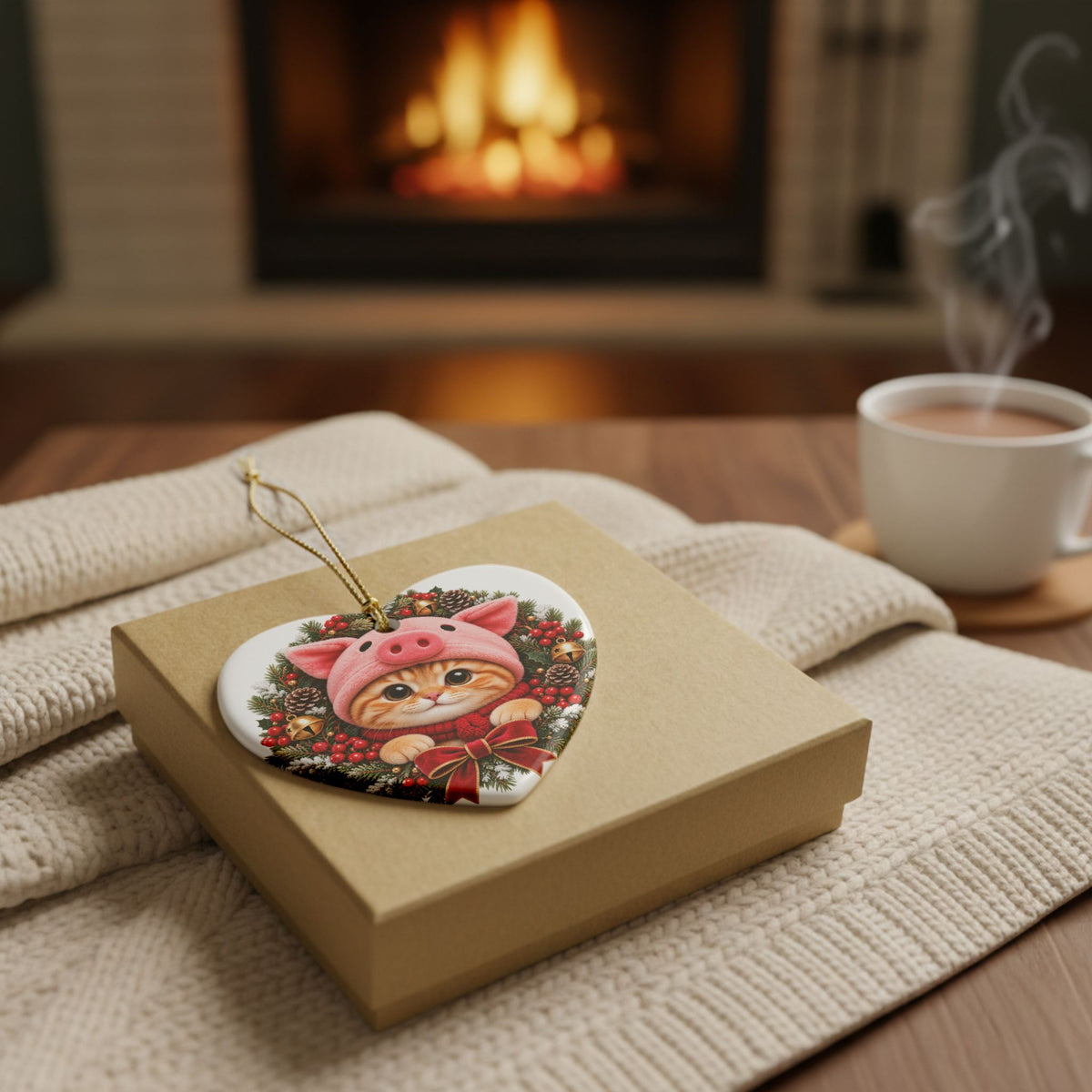 Porky's Christmas Magic Ornament – Double Sided