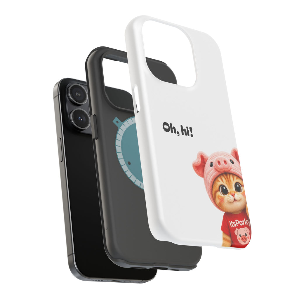 "Oh, hi!" Magnetic Impact‑Resistant Case