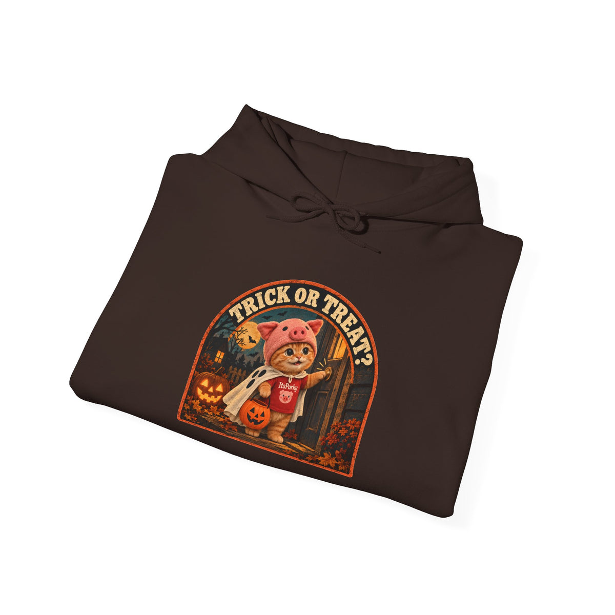 Porky Trick or Treat Halloween Unisex Hoodie