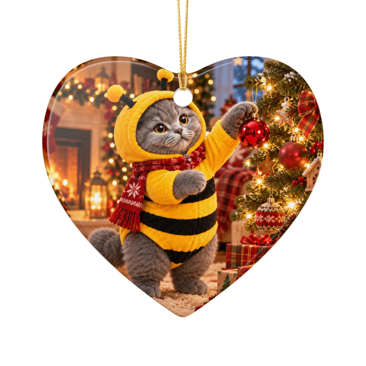 Buzzy's Christmas Magic Ornament – Double Sided