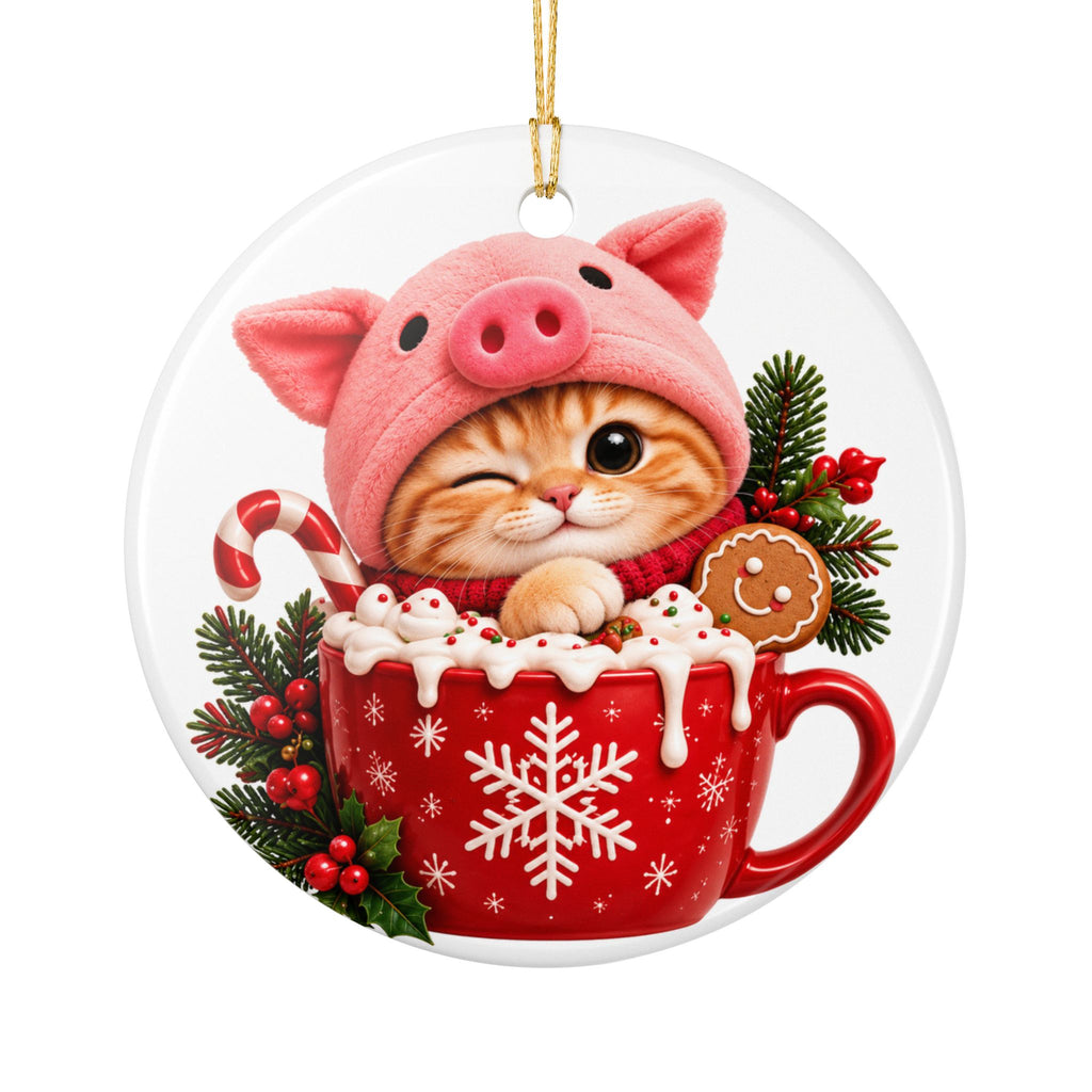 Porky's Christmas Magic Ornament – Double Sided