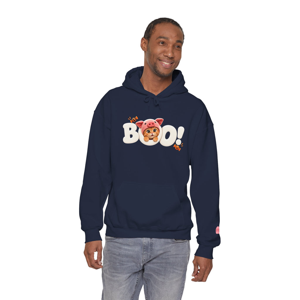 Porky BOO! Halloween Unisex Hoodie