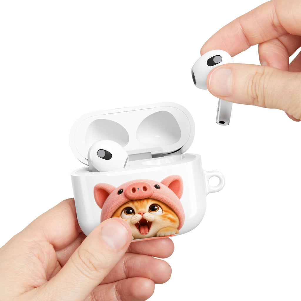 Porky Hot Dog Catch — AirPods Case