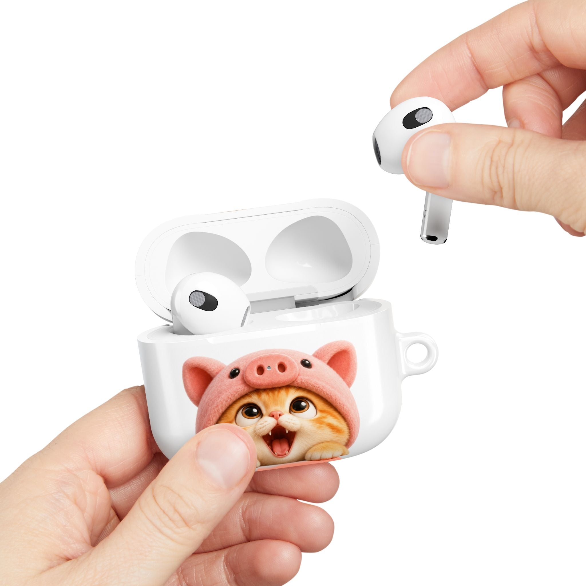 Porky Hot Dog Catch — AirPods Case
