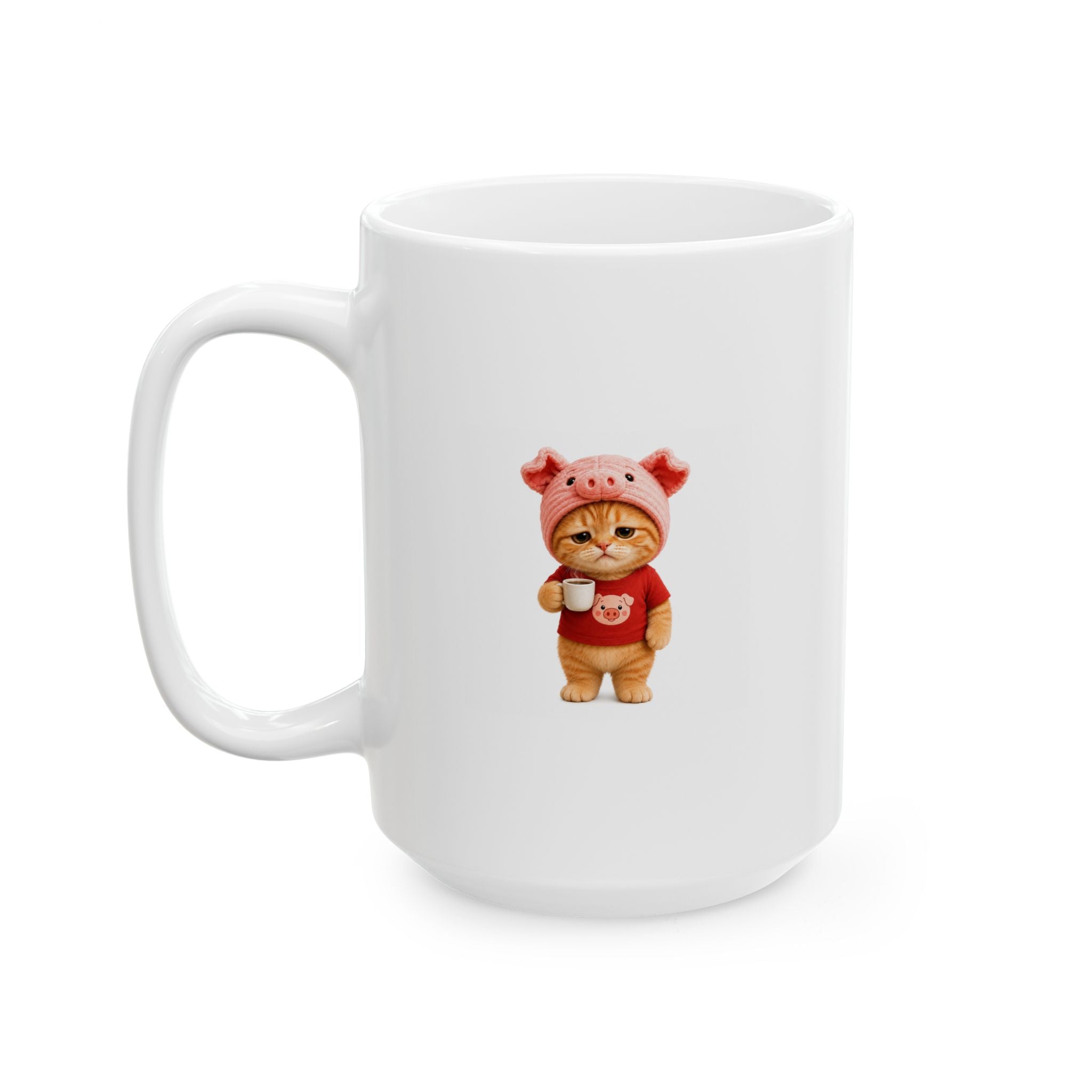 Working Hard… Kinda — White Ceramic Mug