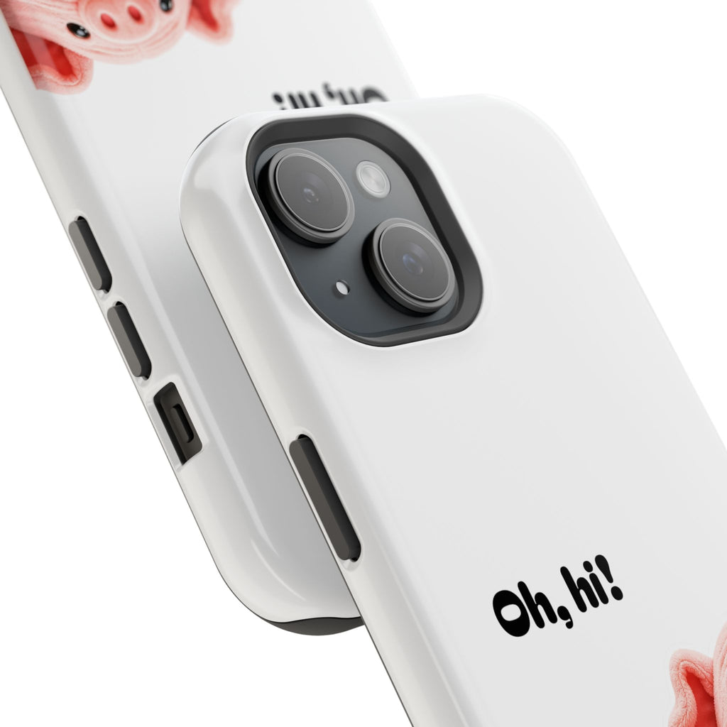 "Oh, hi!" Magnetic Impact‑Resistant Case