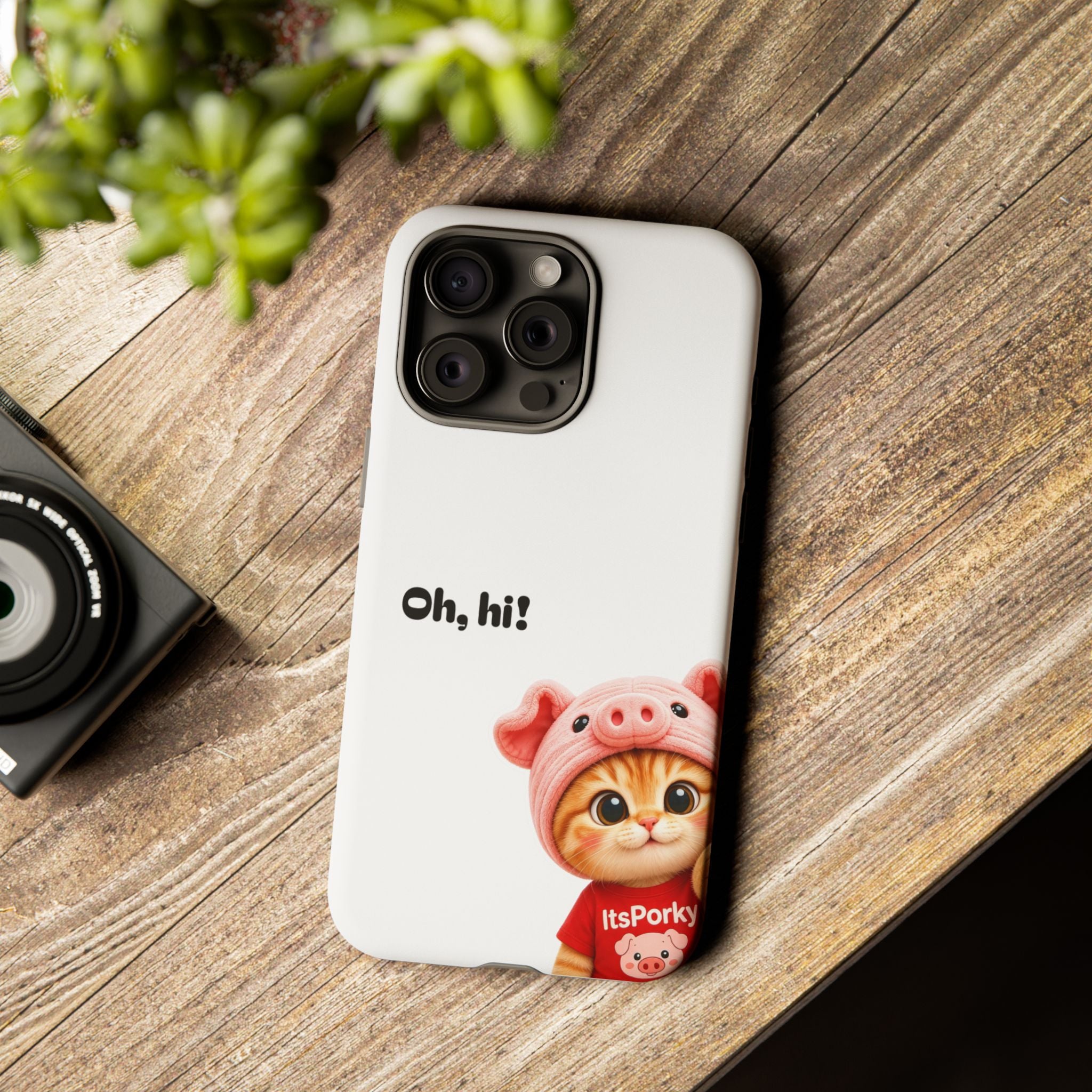 "Oh, hi!" Phone Case — Protective iPhone Cover