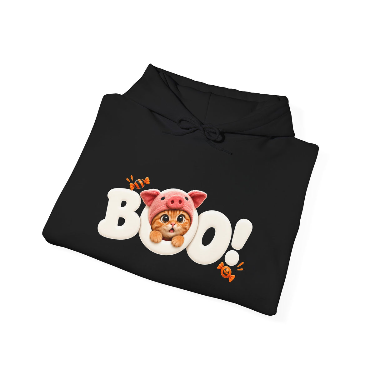 Porky BOO! Halloween Unisex Hoodie