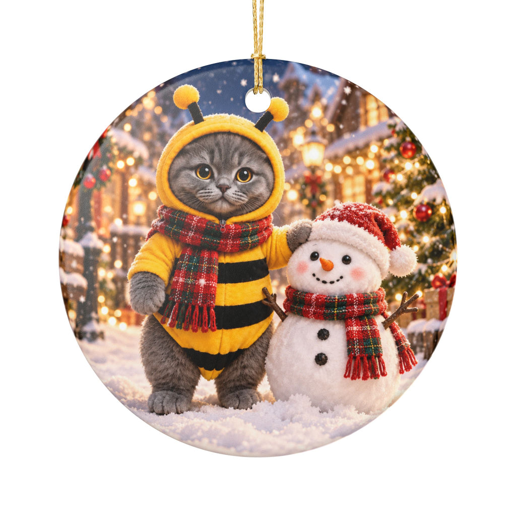 Buzzy's Christmas Magic Ornament – Double Sided
