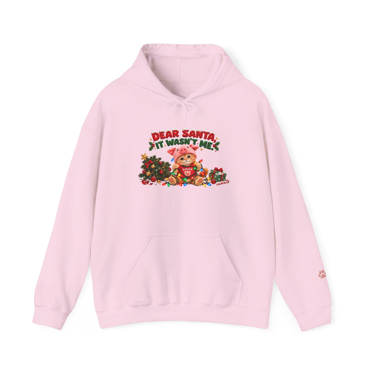 Dear Santa, It Wasn't Me! – Porky Unisex Christmas Hoodie
