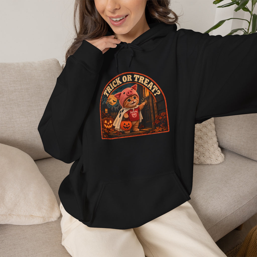 Porky Trick or Treat Halloween Unisex Hoodie
