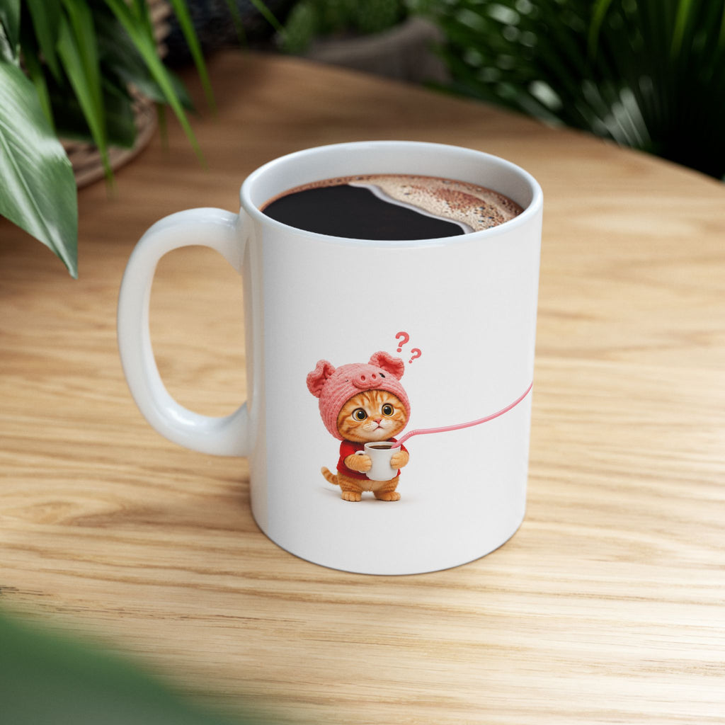 Who’s Drinking My Coffee? — Porky & MooMoo Mug