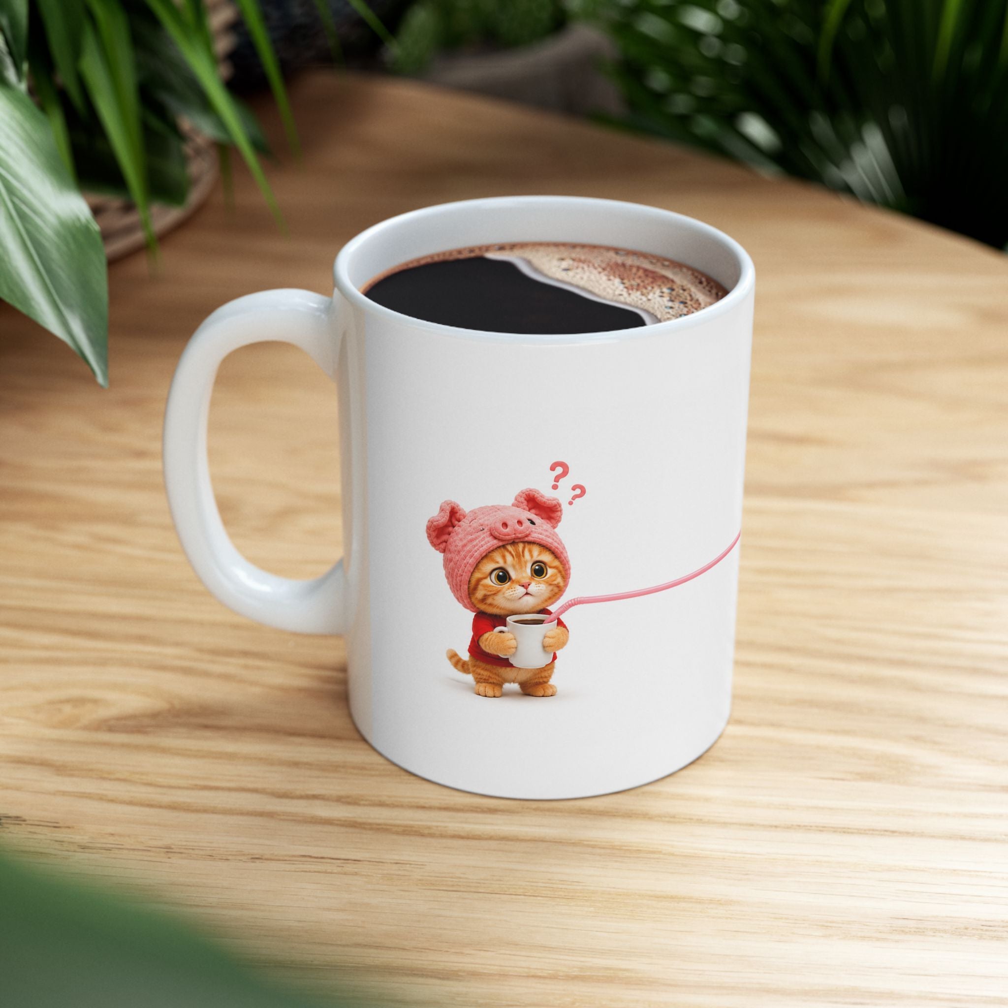 Who’s Drinking My Coffee? — Porky & MooMoo Mug