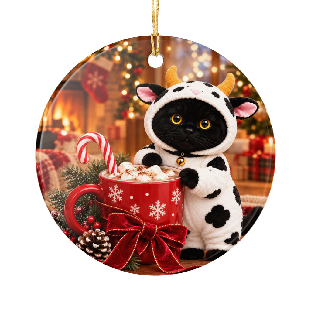 MooMoo's Christmas Magic Ornament – Double Sided
