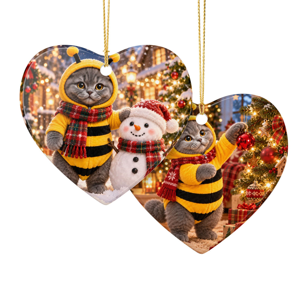 Buzzy's Christmas Magic Ornament – Double Sided