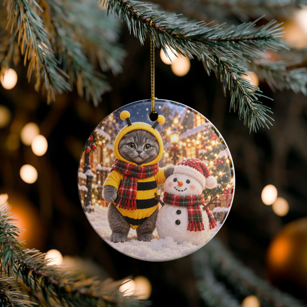 Buzzy's Christmas Magic Ornament – Double Sided