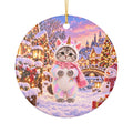 Uni's Christmas Magic Ornament – Double Sided