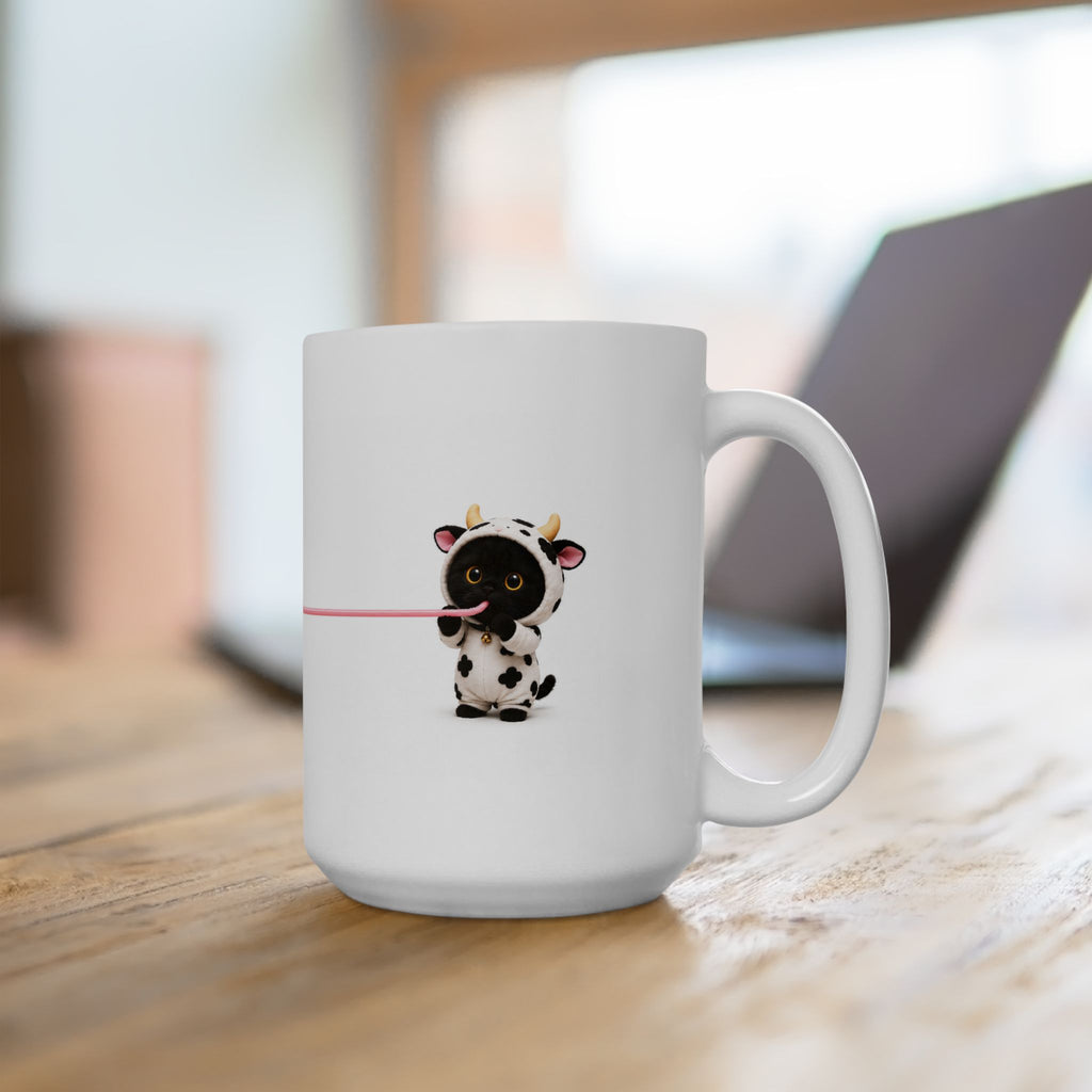 Who’s Drinking My Coffee? — Porky & MooMoo Mug