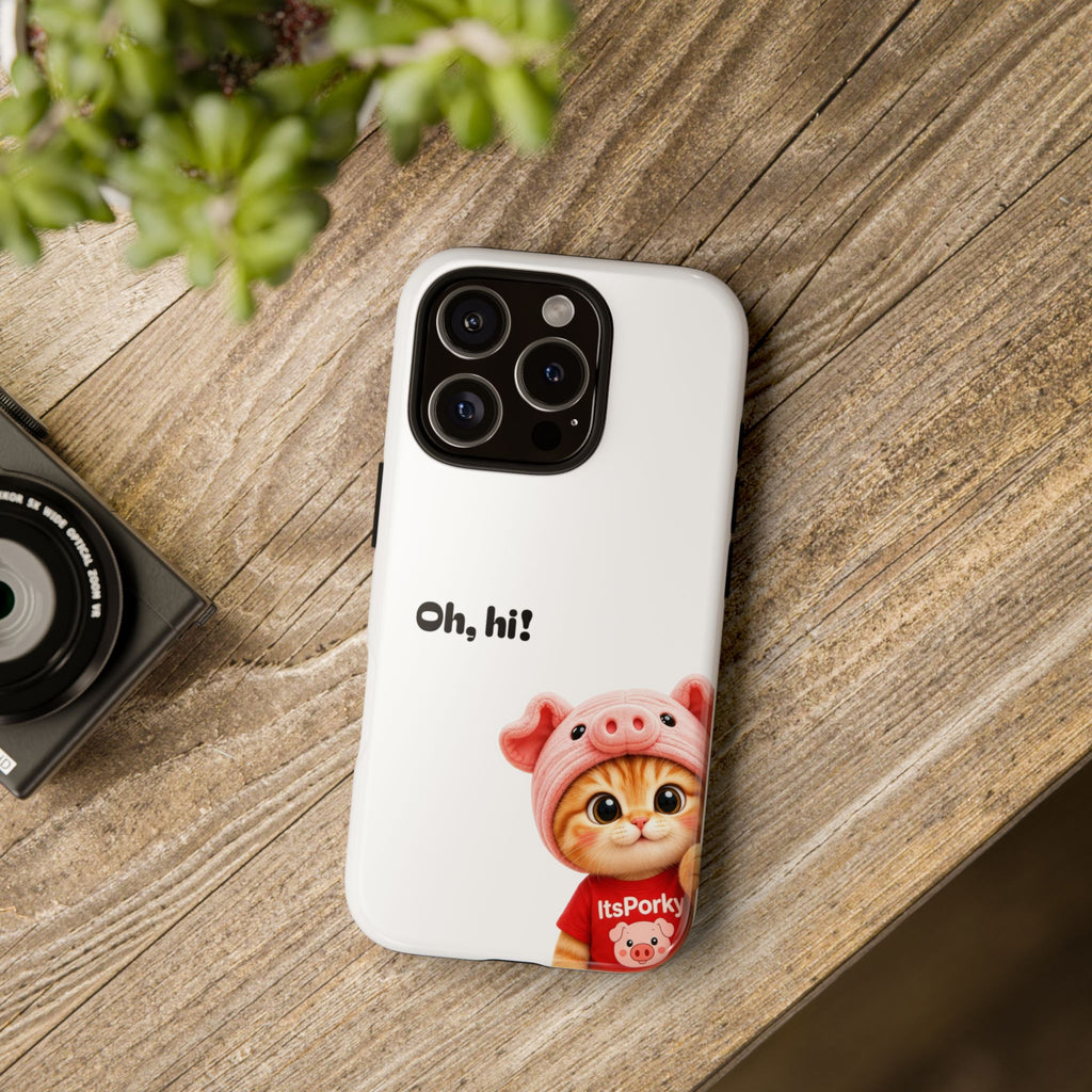 "Oh, hi!" Phone Case — Protective iPhone Cover