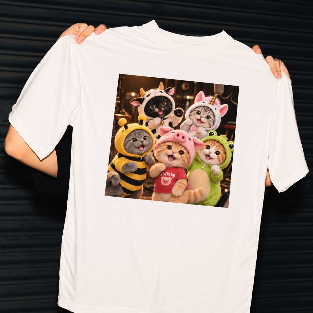 I'll Be Right Here With You – Porky & Friends Official Album Unisex T-Shirt