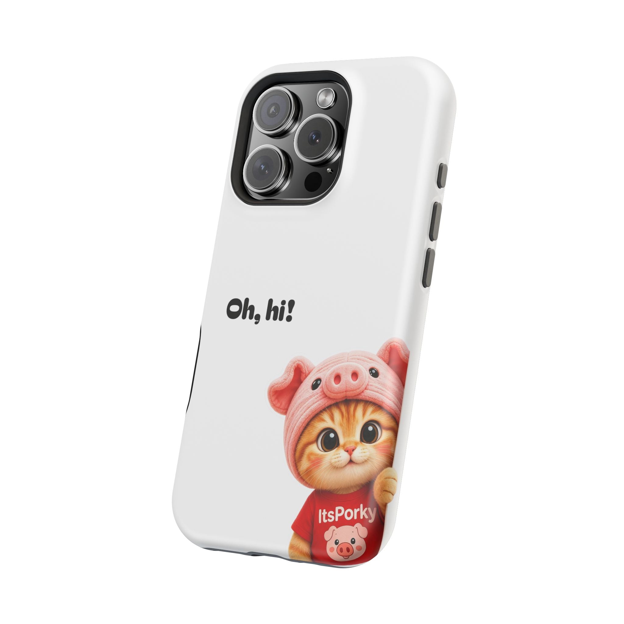 "Oh, hi!" Magnetic Impact‑Resistant Case