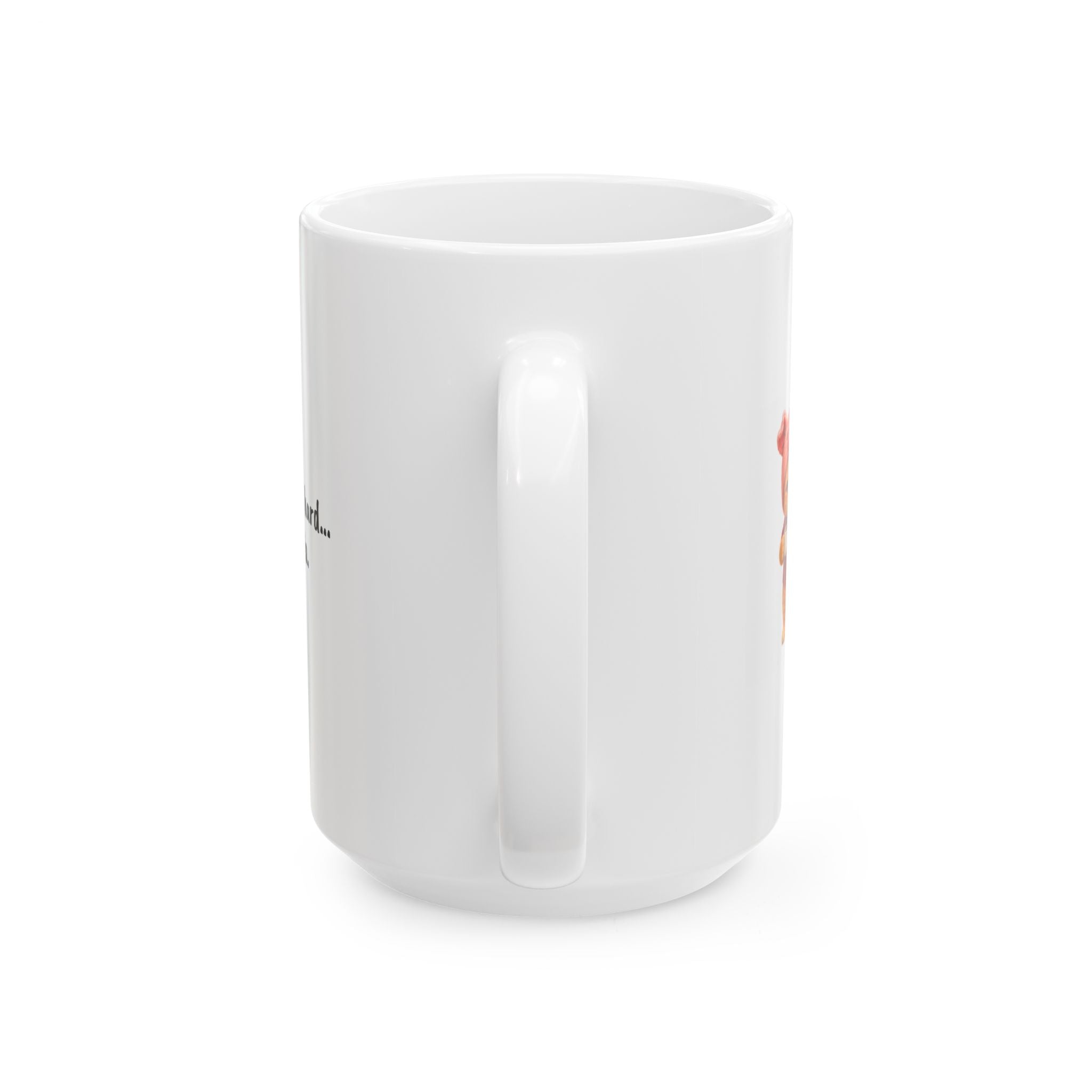 Working Hard… Kinda — White Ceramic Mug