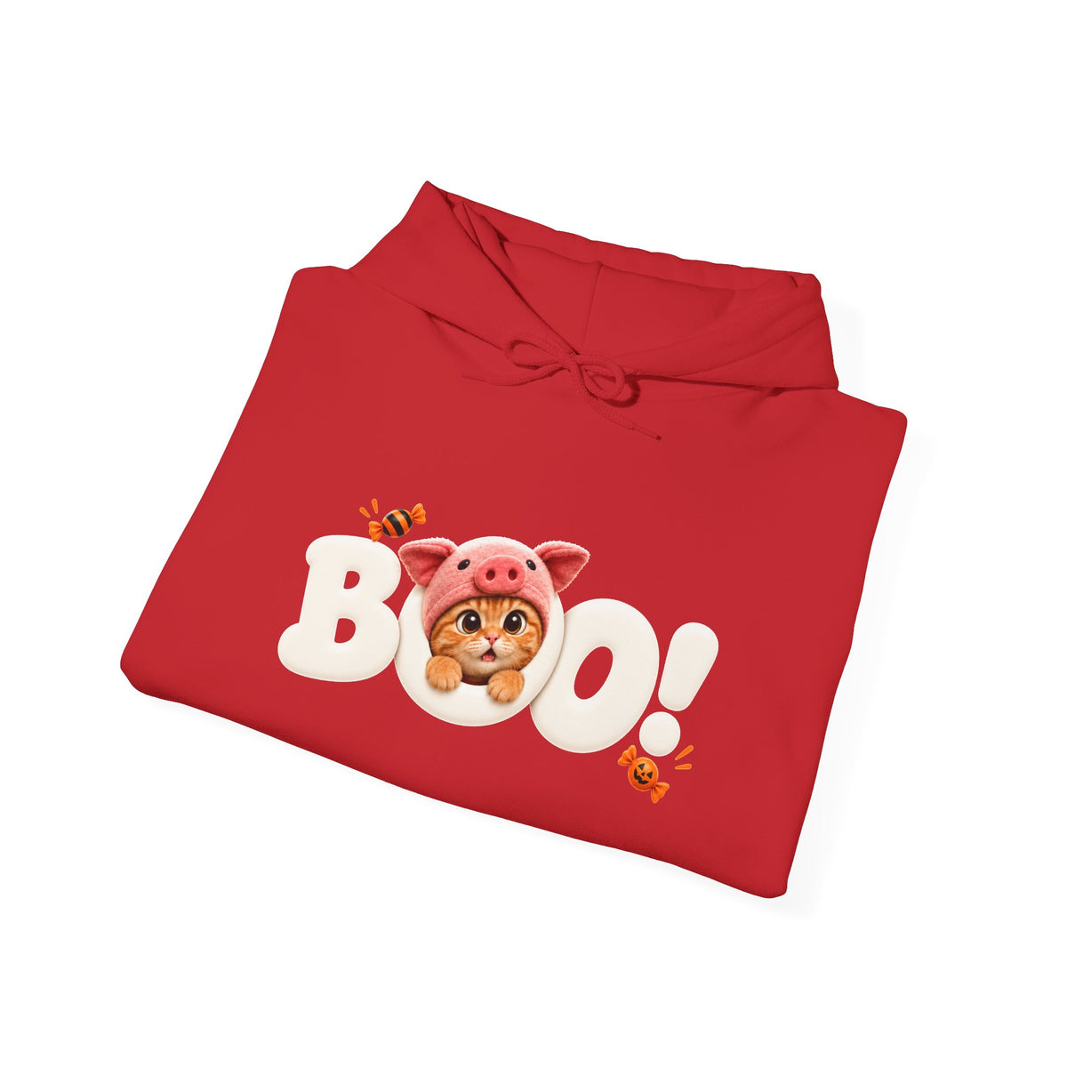 Porky BOO! Halloween Unisex Hoodie
