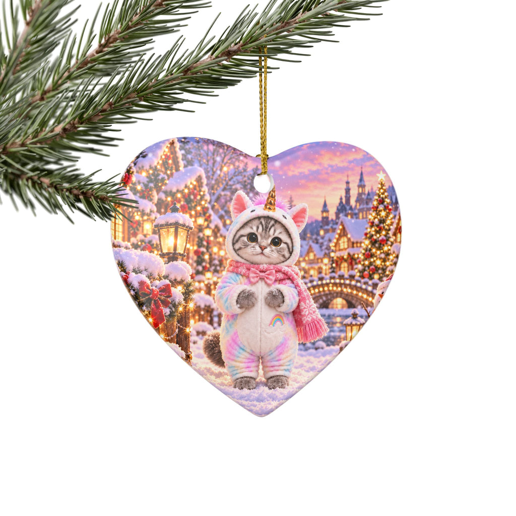 Uni's Christmas Magic Ornament – Double Sided