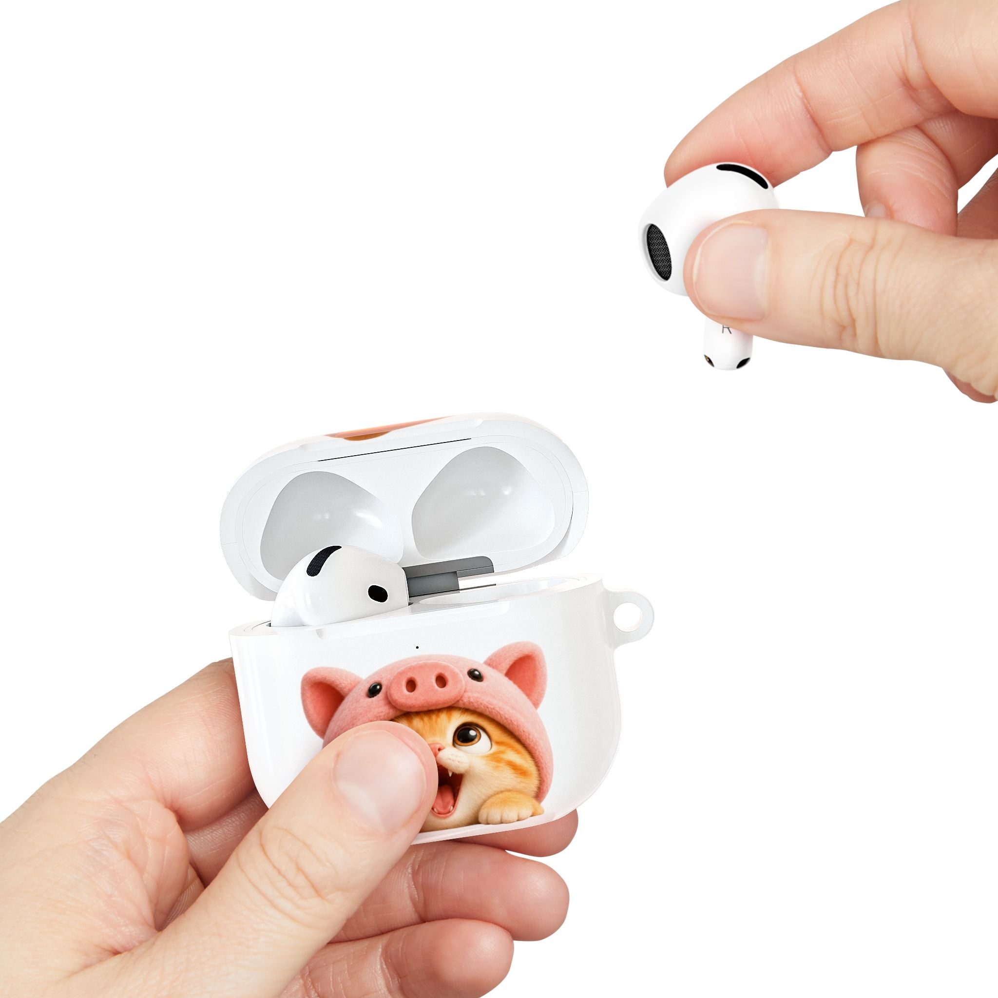 Porky Hot Dog Catch — AirPods Case