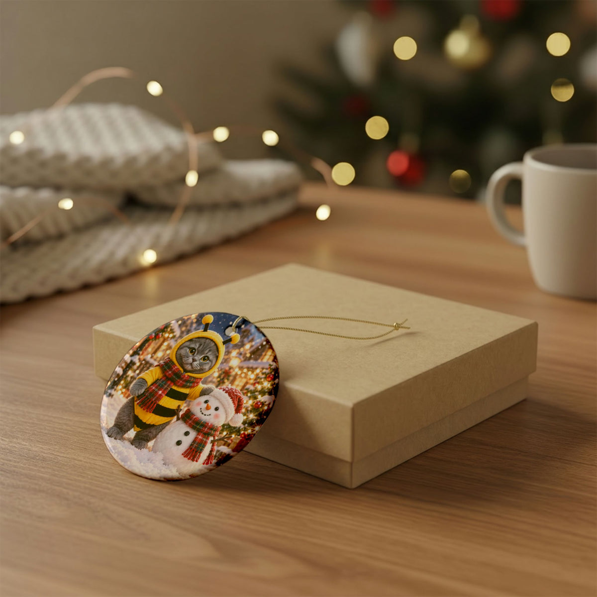Buzzy's Christmas Magic Ornament – Double Sided